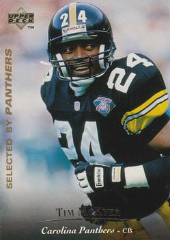 Tim McKyer Carolina Panthers 1995 Upper Deck NFL #299